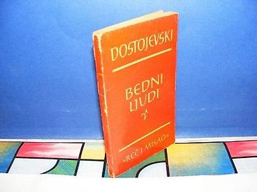 note do re mi: Bedni ljudi dostojevski 1963 mek povez prvi list do pola odvojen od — 1