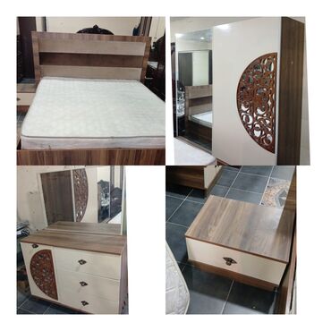 раскладушка бу купить: Двуспальная кровать, Шкаф, Трюмо, 2 тумбы, Б/у