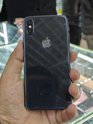 планшеты в бишкеке бу: IPhone X, Б/у, 64 ГБ, Черный, Защитное стекло, 100 %