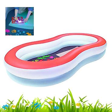 led strip light: Bazen za dvorište BESTWAY Doodle Glow 280x157x46 cm (šifra proizvoda — 1