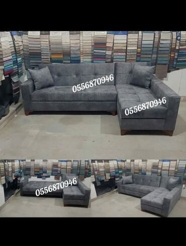 Sifarişlə divanlar: Künc divan, Qonaq otağı üçün, Parça, Bazalı, Açılan, Kitab — 2