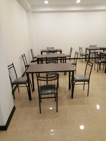 Sifarişlə masa və oturacaq dəstləri: Stol, stul, Masalar, Oturacaqlar, stul dəsti var Modellər coxdur Rəng — 13