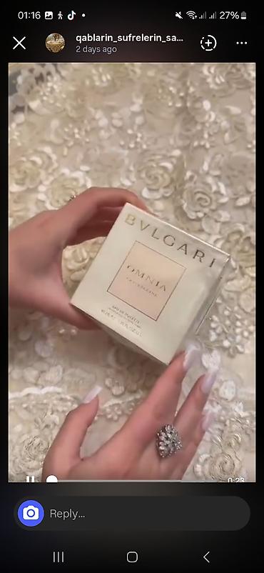 bambu: 25 il əvvəl Moskvada dutfryden alinib BVLGARI Omnia Crystalline – Eau — 1