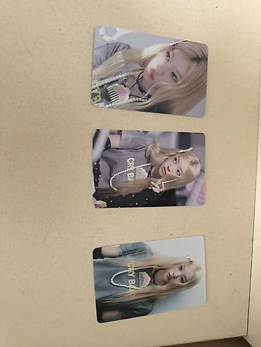 NKT CUTE ANYMORE temalı 3 ədəd kolleksiya kartı (photocard) dəsti — 1