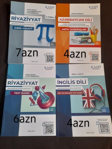 Kitablar, jurnallar, CD, DVD: Hər biri təzədir,içi yazılmayıb