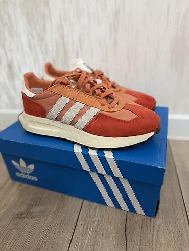 подошел: Мужские кроссовки, 41.5, Adidas Originals, Новый, цвет - Оранжевый, Бесплатная доставка — 1