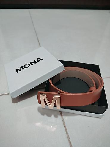 louis vuitton kaisevi: MONA ženski kaiš od prirodne kože - Brend: MONA - Materijal: prirodna — 2