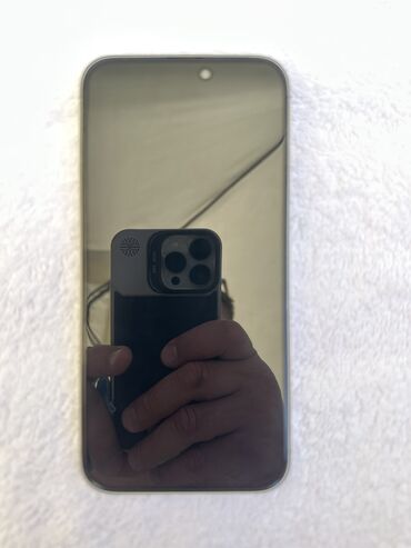 матрица на ноутбук: IPhone 15 Pro Max, Колдонулган, 256 ГБ, Natural Titanium, Куту, 91 %