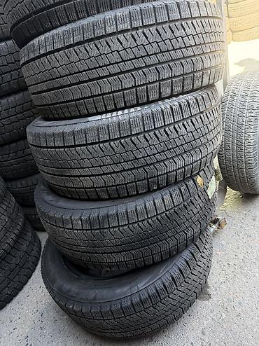 Шины 225 / 55 / R 17, Зима, Б/у, Комплект, Легковые, Япония, Bridgestone