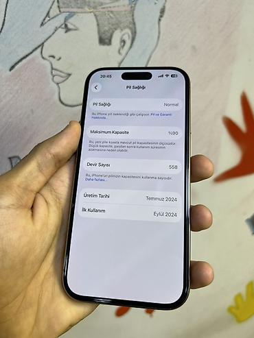 Техника и электроника: IPhone 16 Pro, White Titanium, Face ID — 3