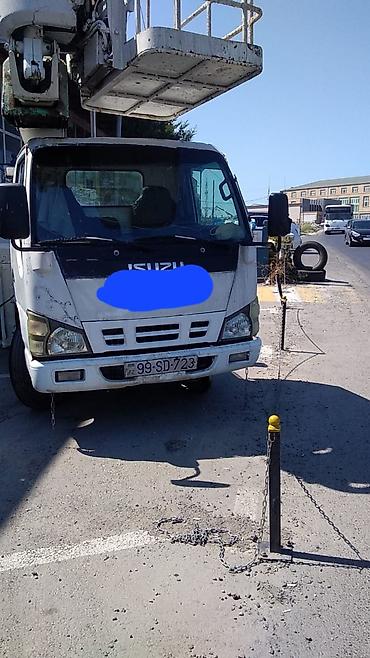 İş üçün səbətli avtokran (səbət tipli qaldırıcı) – ISUZU şassisi