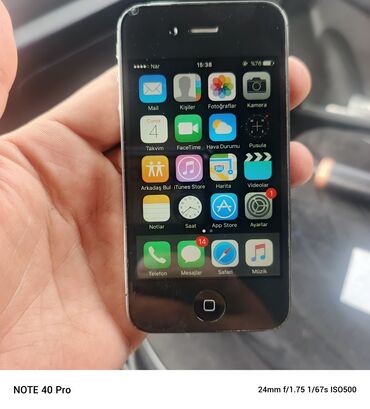 кнопочный телефон apple: IPhone 4S, Черный
