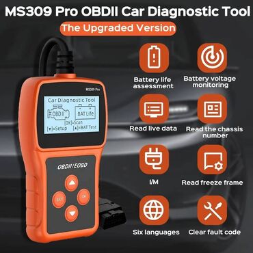 Auto delovi: MS 309 Ms309 PRO Obd2 Auto Dijagnostika Skener Tester Akumulatora na lalafo.rs — 11 Auto delovi: MS 309 Ms309 PRO Obd2 Auto Dijagnostika Skener Tester Akumulatora — 11