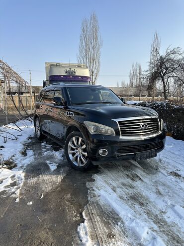 автомобили легковые: Infiniti QX56: 2012 г., 5.6 л, Автомат, Бензин, Внедорожник