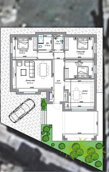 Həyət evi alıram: 130 kv. m, 4 otaqlı, Su — 16