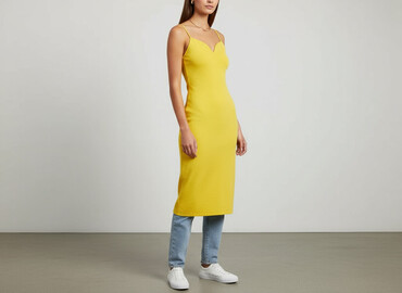 body na ramiaczkach hm: H&M, Sukienka damska, rozmiar M