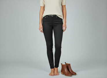 t shirty nirvana hm: H&M, Jeansy damskie, rozmiar S