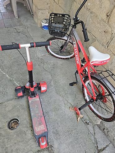 velosiped ural: Uşaq velosipedi + skuter dəsti - Velosiped: URANKIDS markalı, 2 — 3