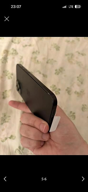iphone d: IPhone 15, Б/у, 128 ГБ, Black Titanium, Зарядное устройство, Коробка, 81 % — 4