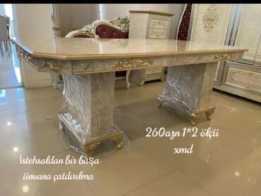 ev ucun stol stul: Qonaq masası, Yeni, Açılmayan, Azərbaycan