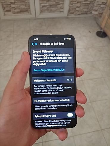 iphone x maxs: IPhone Xr, 64 GB, Alpine Green, Barmaq izi, Face ID — 3