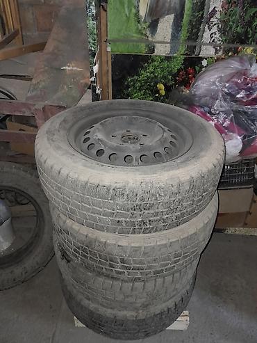 15 disk type 1: Комплект зимних шин Dunlop на штампованных дисках - Размер: 195/65 — 8