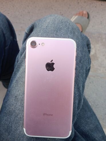 Apple iPhone: IPhone 7, Rose Gold, Barmaq izi