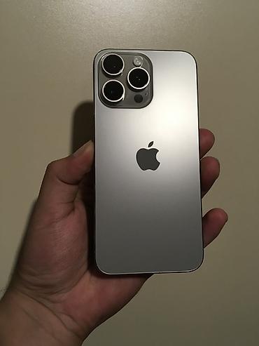 IPhone 15 Pro Max, 256 GB, Natural Titanium, Face ID lalafo.az -da IPhone 15 Pro Max, 256 GB, Natural Titanium, Face ID