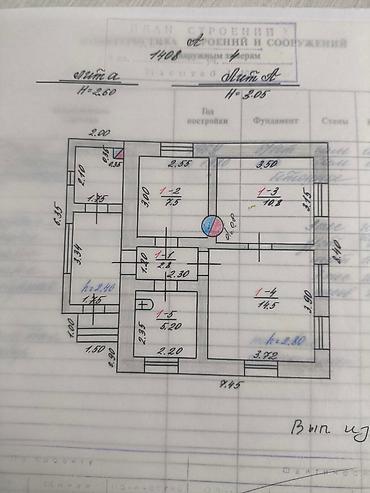 Продажа коттеджей и домов: Продаётся жилой дом .3 спальнизал коридор,кухнясан.узел — 9