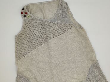 bluzki basic z dekoltem v: Women`s tunic, size S (EU 36)