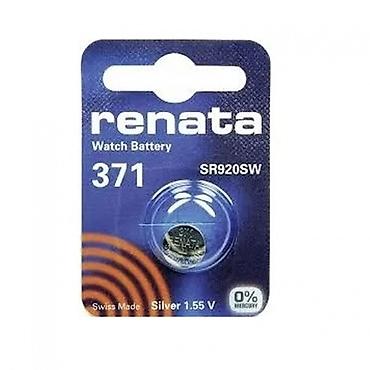 renata: Батарейки для часов фирма Renata : 377, 321, 364, 371, 394, 395 — 4