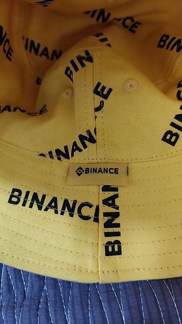 Футболки: Набор мерча Binance: футболка + панама Не ношенный ни разу, абсолютно — 3