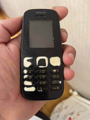 телефон fly li lon 3 7 v: Nokia 105 4G, 2 GB, цвет - Черный, Гарантия, Битый, Кнопочный