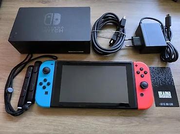 Nintendo Switch: 🎮✨ Nintendo Switch 32GB + 256GB microSD (hakovana) 📞 Kontakt samo — 2