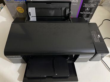 Принтеры: Epson L805 wifi профессиональный принтер идеальном состоянии почти