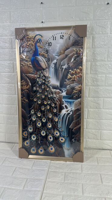 Şəkillər, tablolar: Divar saatlı tablo kolleksiyası - Növ: Dekorativ divar tablo-saat — 5