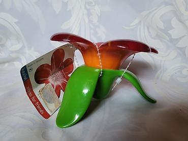 Ostalo posuđe: Nova cediljka Andrey,murano stil Nemacka iz 2005god. Dvodelna — 5