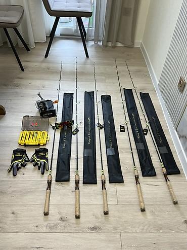 Удочки и спиннинги: Продаю спиннинги отлично подойдут для наших условий,отлично подойдёт at lalafo.kg — 3 Удочки и спиннинги: Продаю спиннинги отлично подойдут для наших условий,отлично подойдёт — 3