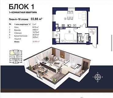 house: Строится, Элитка, 3 комнаты, 117 м² — 4