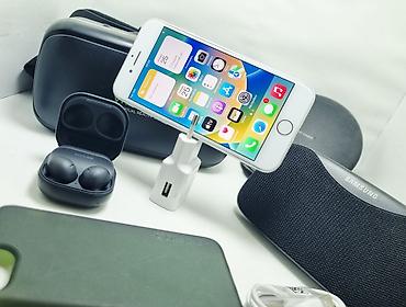 Apple iPhone: IPhone 8, Б/у, 64 ГБ, Белый, Кабель, 100 % — 20