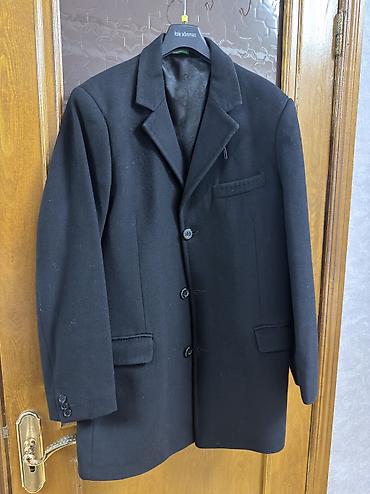 herbi geyim: Palto, Benetton, L, rəng - Qara — 1