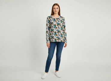 bluzki nietoperz plus size: Жіноча блуза, розмір L