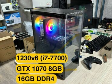 видеокарта nvidia geforce: Компьютер, ОЗУ 16 ГБ, Для работы, учебы, Intel Core i7, NVIDIA GeForce GTX 1070, HDD + SSD