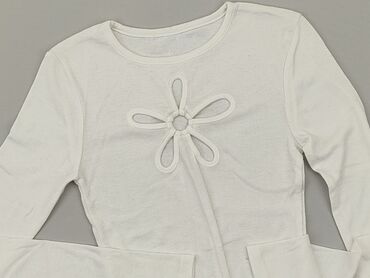 bluzka na ramiączkach biała: Bluzka, 3-4 lat, 98-104 cm, stan - Zadowalający