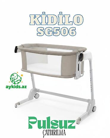 Nənnilər: 🤱 İdeal Yan Bağlanan Beşik – Avtomatik Yellənmə Funksiyası ilə! 👶 — 4