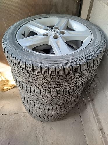 диски r16 тойота авенсис: Колеса в сборе 225 / 50 / R 17, Зима, Б/у, Комплект, Легковые, Литые, отверстий - 5 — 1