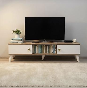 xonca altligi: Yeni, Düz TV altlığı, Polkalı, Laminat — 1