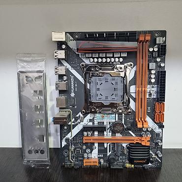 Материнские платы: Материнская плата, Б/у, Huananzhi, LGA2011, Micro-ATX, Для ПК — 1