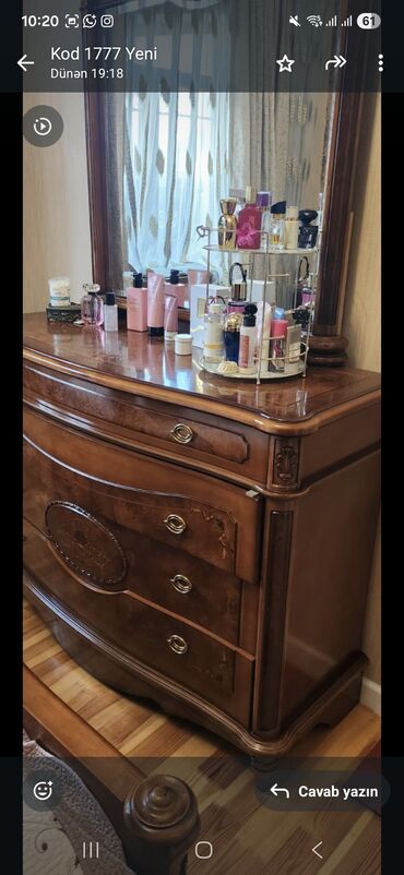 Yataq otağı dəstləri: Yataq Desti 750 azn satilir‼️taxtin matrasi var.dolab 3hisseden — 6