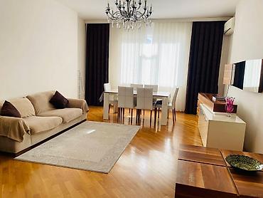 3 otaqlı: İcarəyə verilir 3 otaqlı yeni tikili 118 m², Şah İsmayıl Xətai m — 1